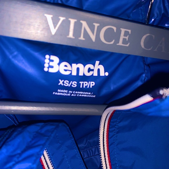 BENCH - Blue Windbreaker ( WORN ONCE ) - Picture 3 of 6